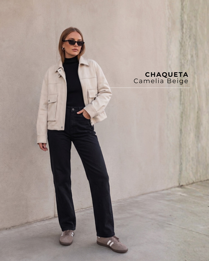 Chaqueta Camelia Beige