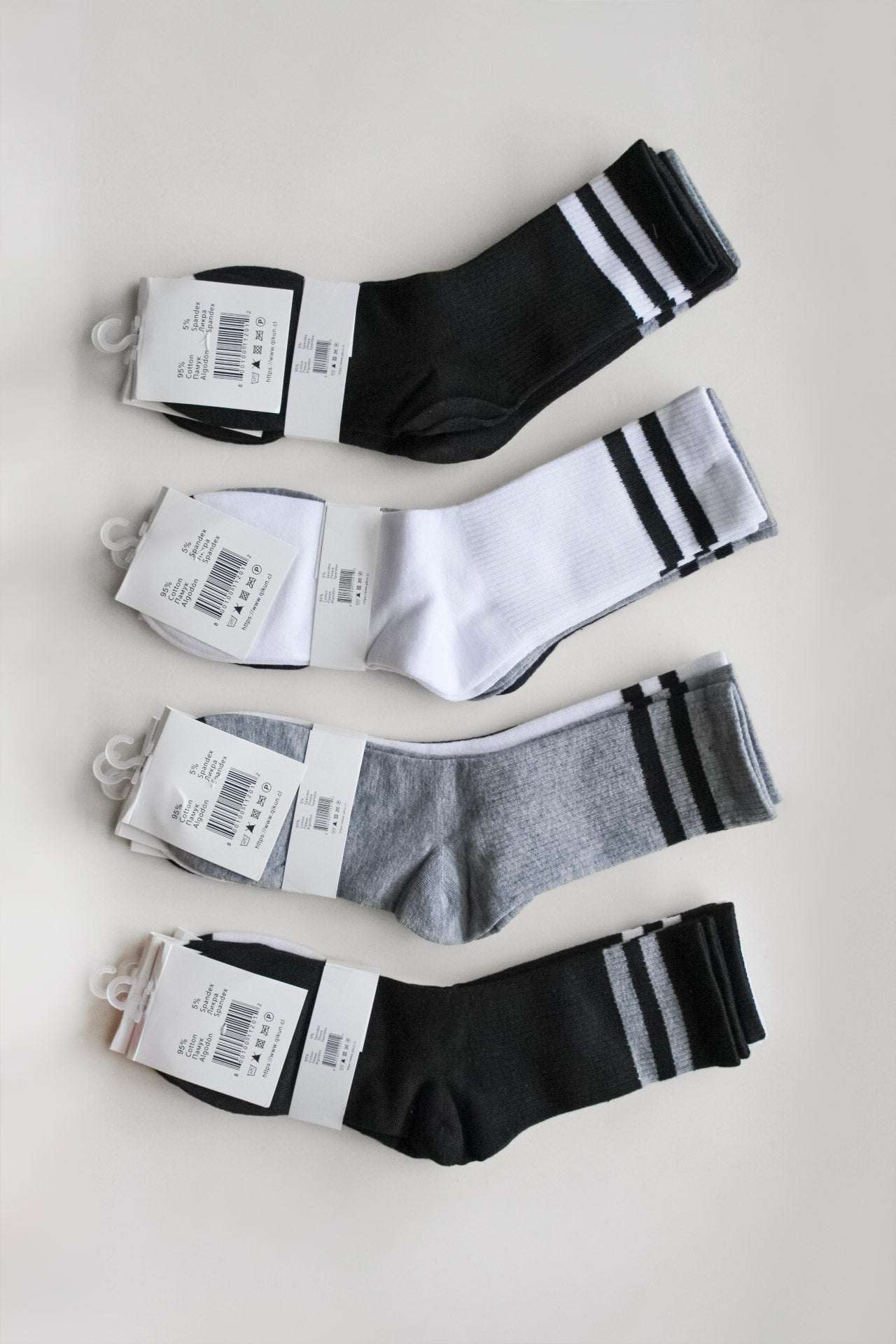Pack de 3 Calcetines Urban Stripe